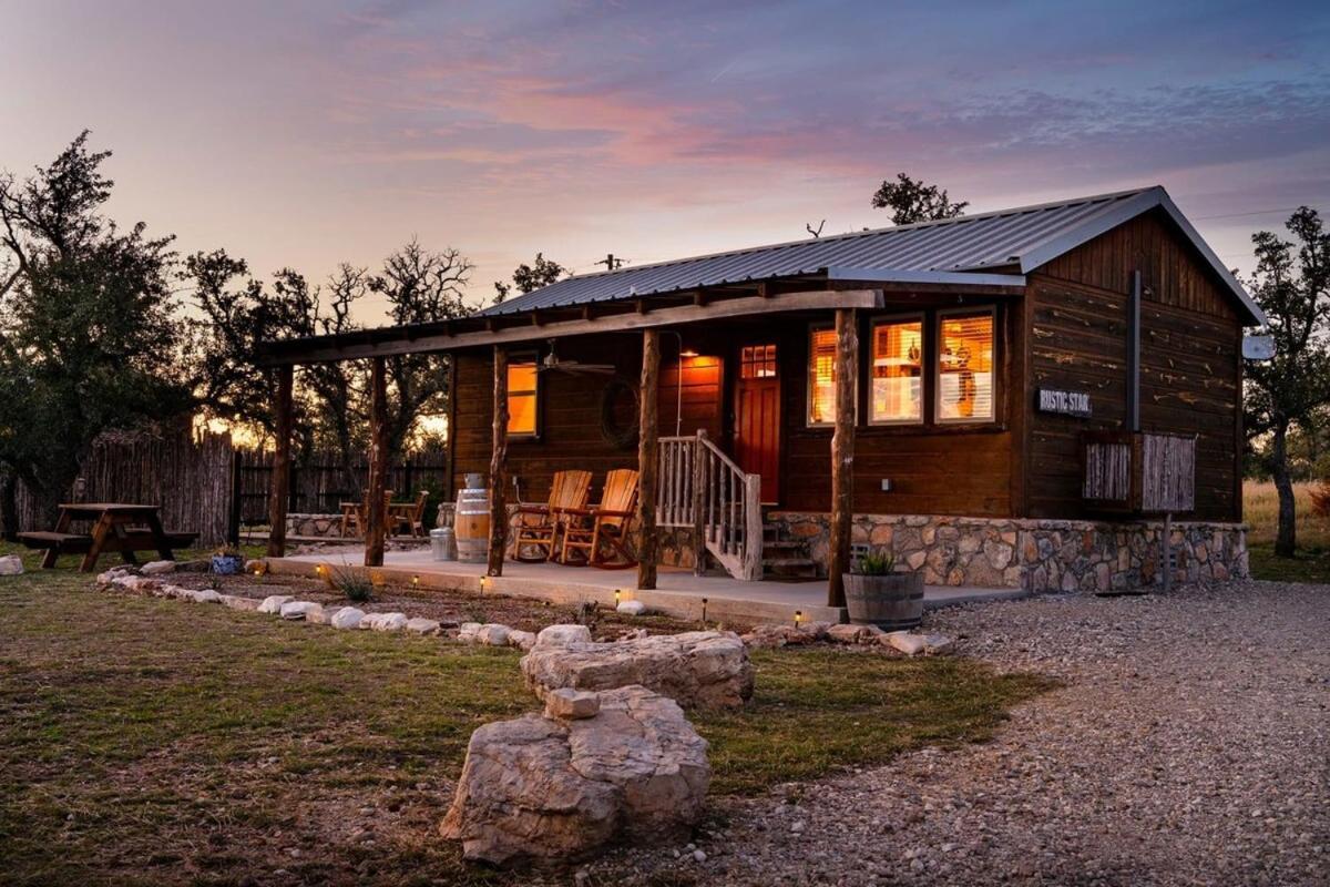 Rockin' R - Rustic Star Cabin Fredericksburg Luaran gambar