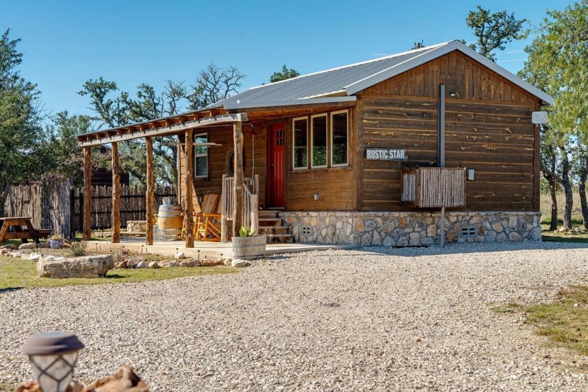 Rockin' R - Rustic Star Cabin Fredericksburg Luaran gambar